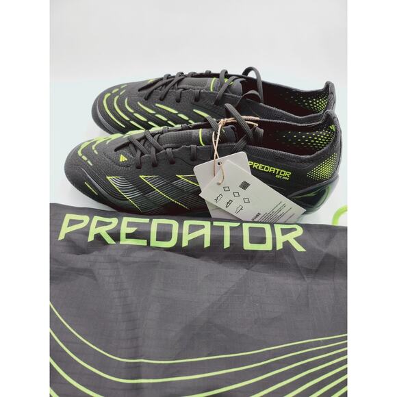 Sz 6 Adidas Men’s Soccer Cleats Predator Elite FG Electric Stealth Pack JI1085 main image 4